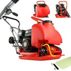 Compattatore Compattatrice a Scoppio | 82 kg | 5,8 CV | Forza Centrifuga 13 kN | Piastra 540x420 mm Spessore 12 mm | Profondità di Compattazione 30 cm | Frequenza di Vibrazioni 5500 VPM